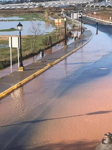 Las indignantes inundaciones de siempre en La Redondela