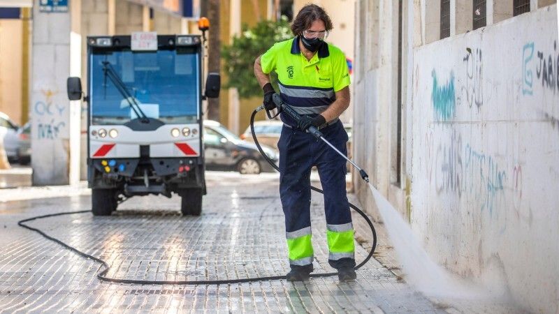 El plan de Acción de Mejora de la Limpieza en la capital inicia su segunda vuelta