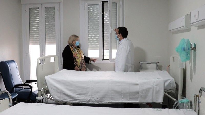 El Hospital Vázquez Díaz moderniza un ala y mejora el confort con una inversión de 355.000 euros