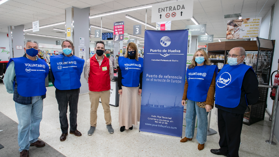 El Banco de Alimentos de Huelva inicia la 'Gran Recogida' en 198 supermercados de la provincia y en su web