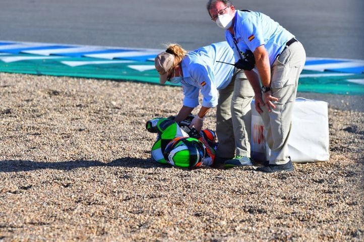 Una pole y dos caídas, balance de Raúl Pérez en el cierre del Campeonato de España de Velocidad