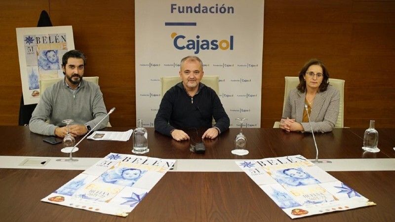 El cartel de la 51ª edición del Belén Viviente de Beas se presenta en Sevilla