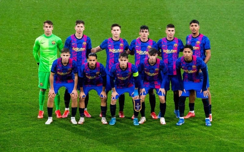 72 minutos ante el Benfica para Fermín López en la eliminación del Barça de la UEFA Youth League