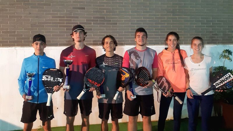 Récord de participación en la V prueba del Circuito de Menores de Pádel de Huelva
