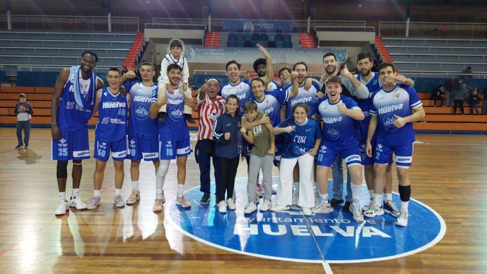 El Ciudad de Huelva, a medio gas, suma su quinta victoria consecutiva de la temporada (90-49)