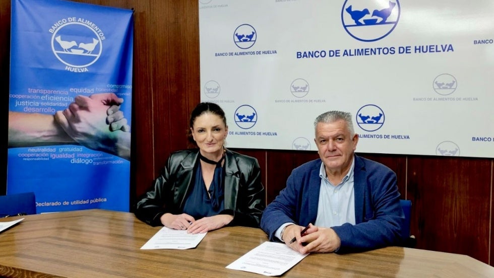 Aguas de Huelva renueva su compromiso con el Banco de Alimentos