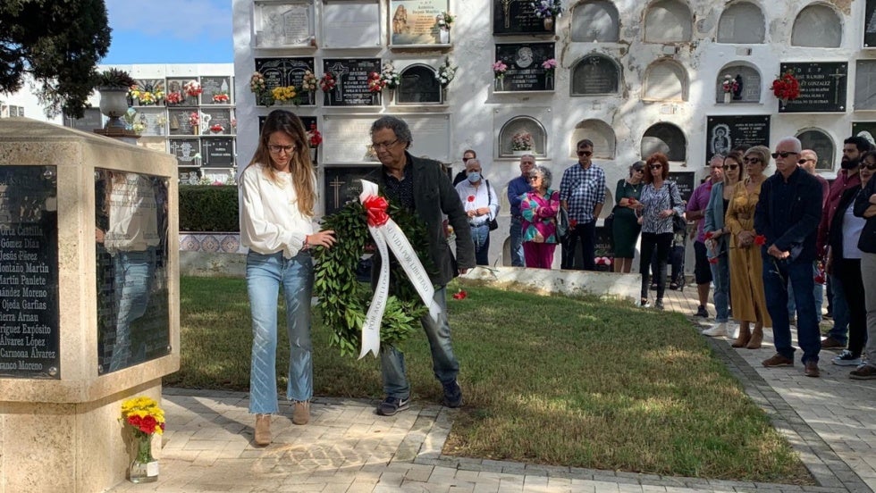 Homenaje en Ayamonte a los asesinados durante la Guerra Civil