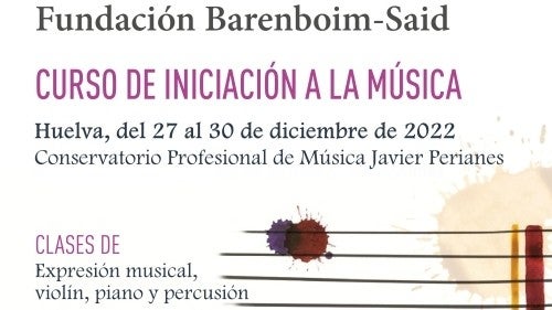 La Fundación Barenboim-Said celebra en Huelva un curso de música para escolares