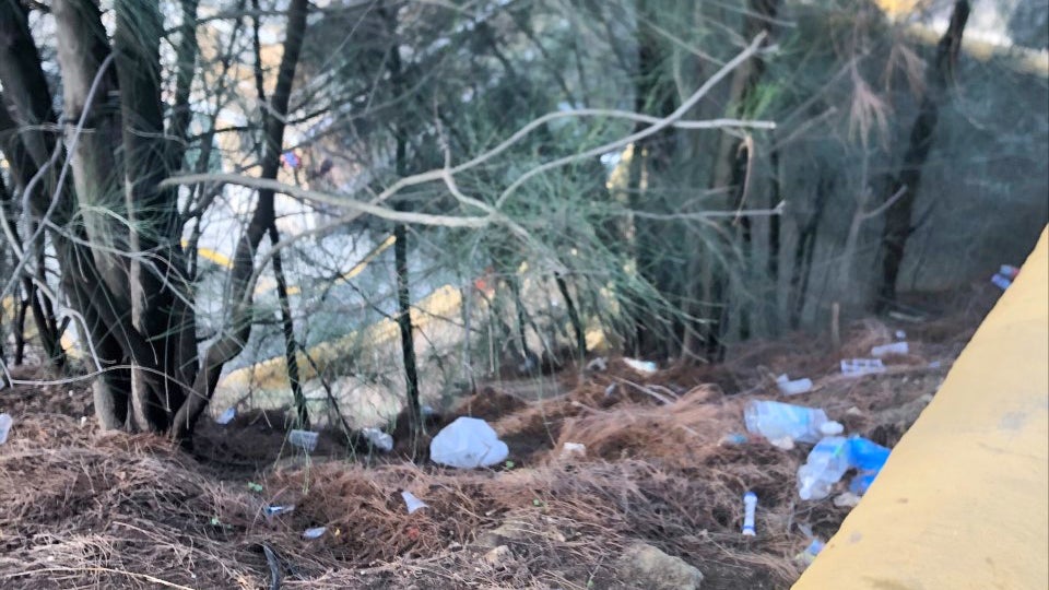 La inseguridad en las escaleras del Cabezo de la Esperanza, de nuevo en el foco un año después de la brutal paliza a una ciudadana