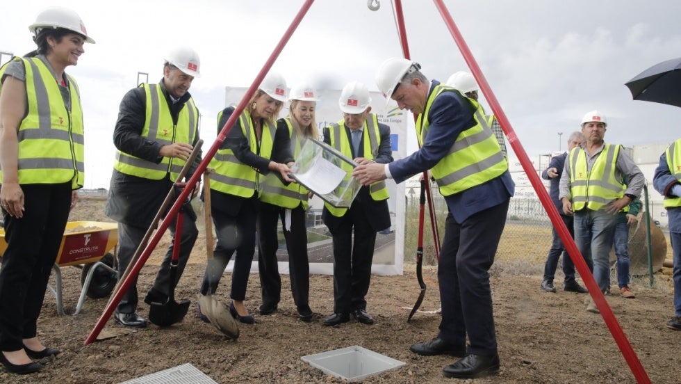 Comienzan en el Puerto de Huelva las obras del Hub Logístico del Frío