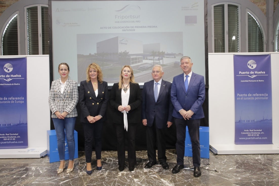 Comienzan en el Puerto de Huelva las obras del Hub Logístico del Frío