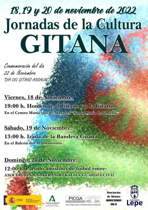 Lepe acogerá la semana que viene las Jornadas de la Cultura Gitana 2022