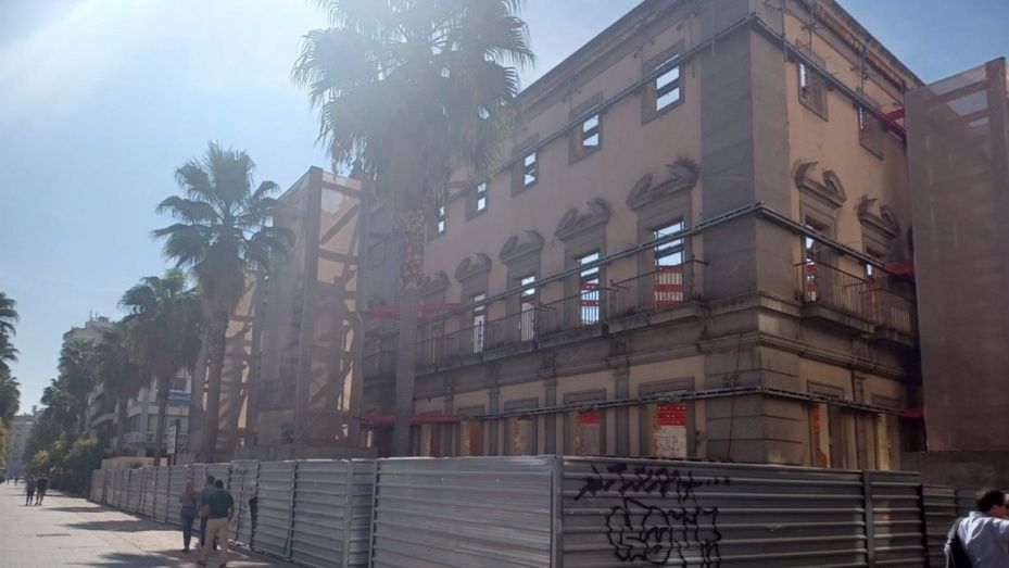 Huelva Te Mira critica 'la solución cobarde' de la Junta para los restos arqueológicos del antiguo edificio de Hacienda