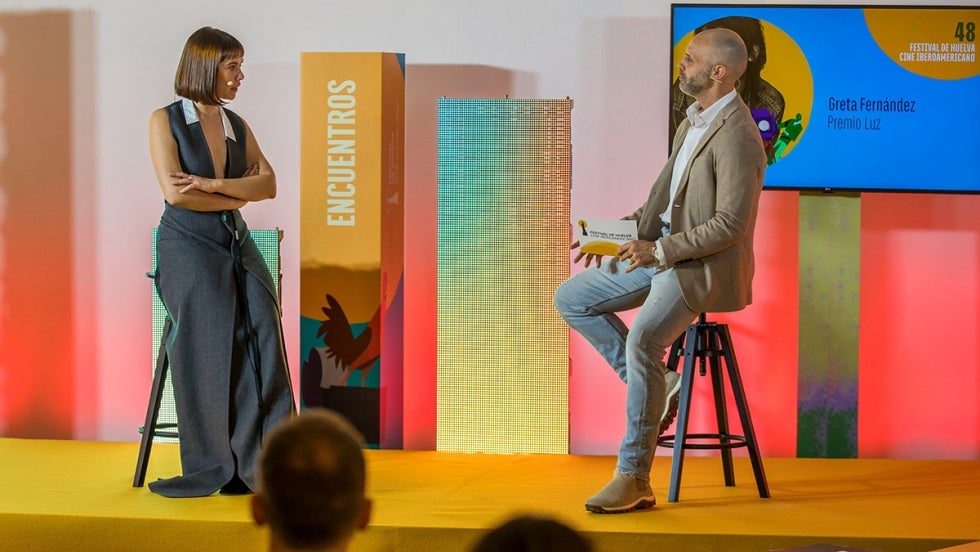 Greta Fernández, que recogerá en Huelva el Premio Luz, reivindica el cine 'dirigido por mujeres'