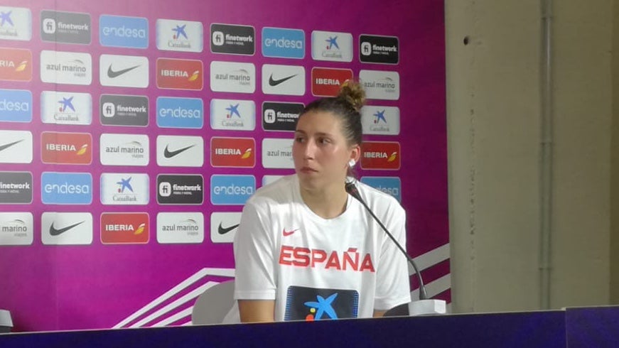María Araujo: “Somos un grupo de amigas y así es más fácil jugar”