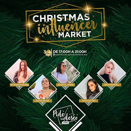Cinco onubenses protagonizan un nuevo 'Christmas Influencer Market' en Aqualon