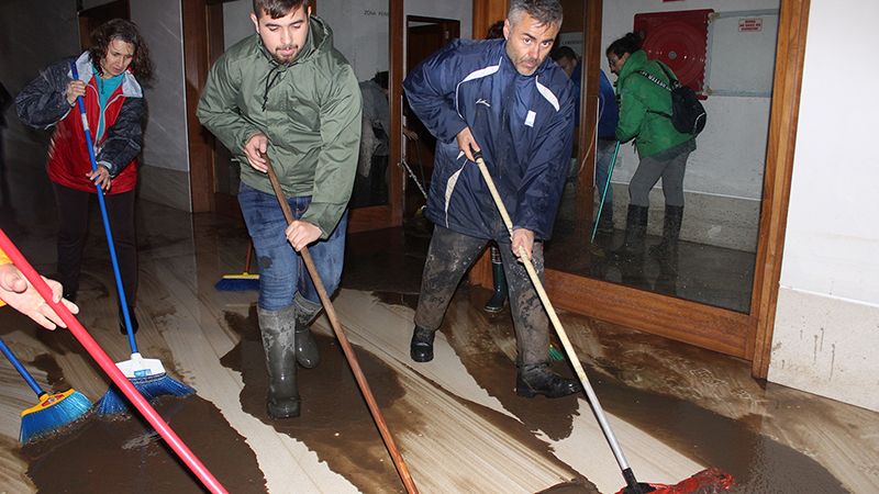 Ayuda de emergencia para Nerva: Diputación le ofrece 33.000 euros para hacer frente a los daños por las inundaciones