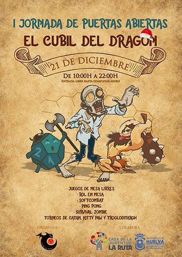 ‘La Ruta’ acogerá la jornada de puertas abiertas de ‘El Cubil del Dragón’