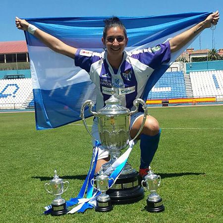 El Sporting de Huelva homenajeará este sábado a la sanjuanera Sandra García