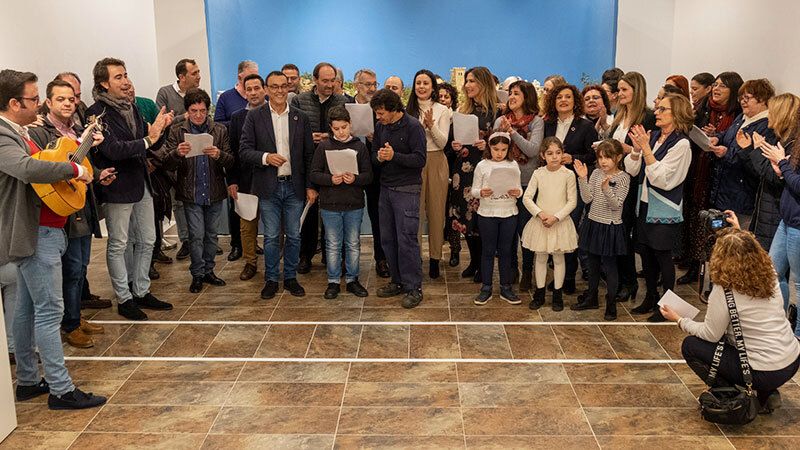 La Diputación vuelve a felicitar la navidad cantando villancicos flamencos