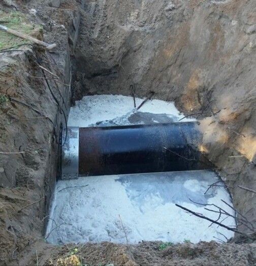 Una rotura en una tubería de grandes dimensiones afecta a toda Punta Umbría