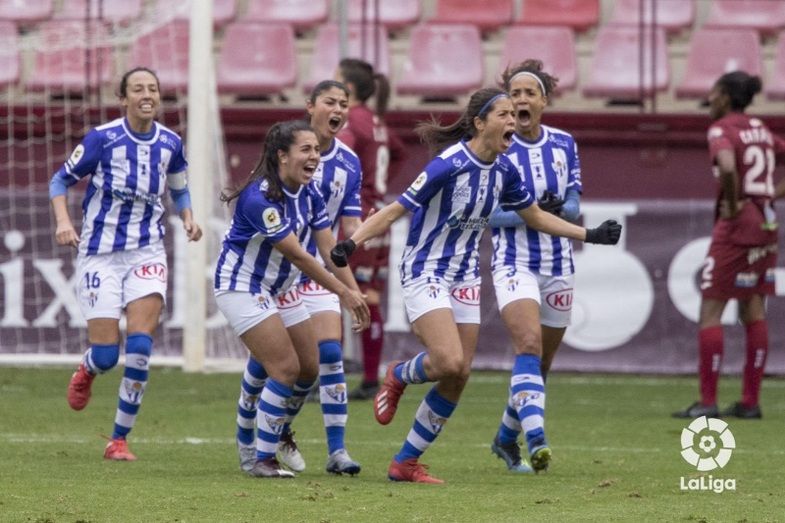 La maldición del descuento también persigue al Sporting en Las Gaunas (1-1)