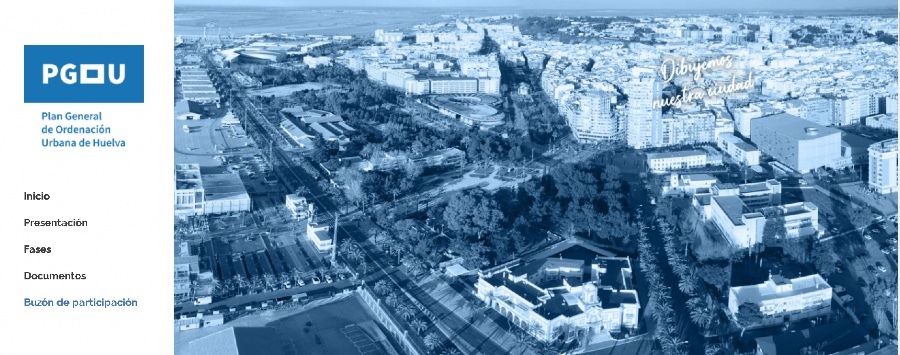 Los onubenses pueden diseñar la Huelva de las próximas décadas en un buzón online