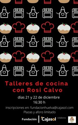 Rosi Calvo impartirá un taller de cocina en la Fundación Cajasol