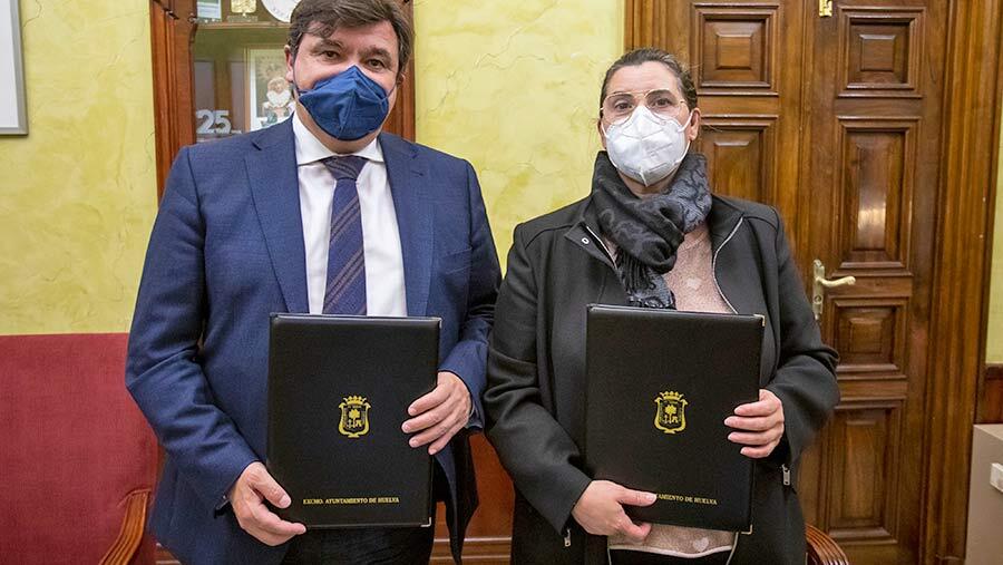 El alcalde reconoce a Aspapronias su esfuerzo por mantener la atención a las personas con discapacidad psíquica durante la pandemia