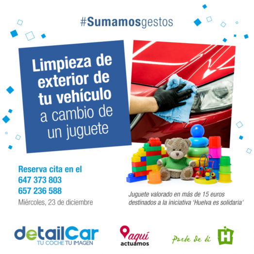 El runrún: Lavan tu coche a cambio de un juguete