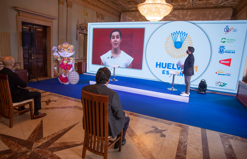 Una mascota tigresa será la imagen del Mundial de Bádminton 2021 de Huelva