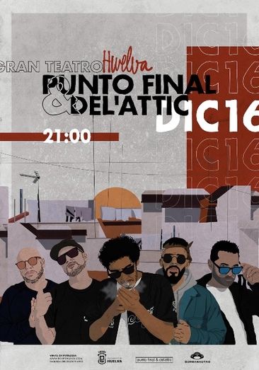 Punto Final & Del'Attic llevan su atípico y atemporal hip hop al Gran Teatro