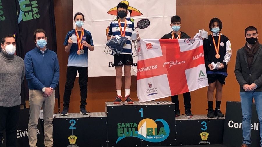 David Carvajal (IES La Orden), doble campeón de España sub 13