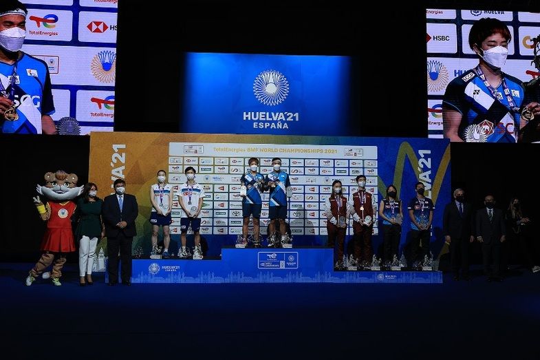 Loh y Yamaguchi, reyes en el festival asiático del Mundial de Huelva