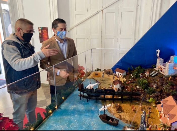 Ya se puede visitar de manera gratuita el Belén del Ayuntamiento dedicado a la Plaza de las Monjas
