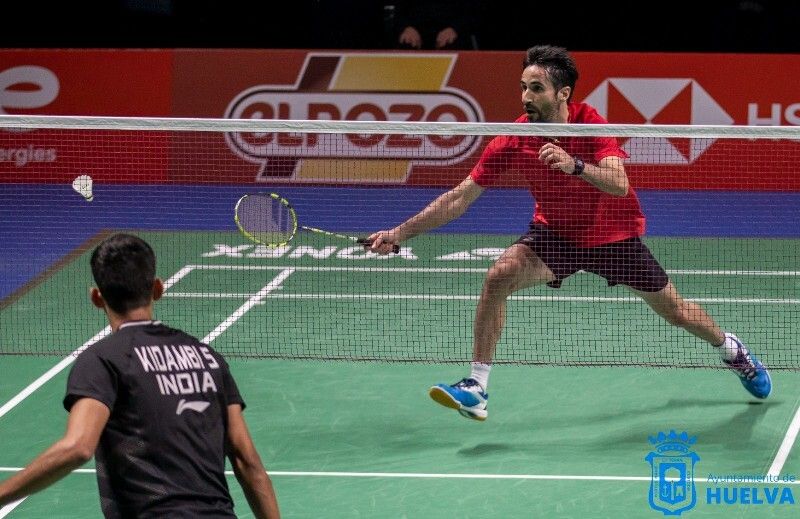 Un combativo Pablo Abián cae ante el indio Srikanth Kidambi en el Mundial