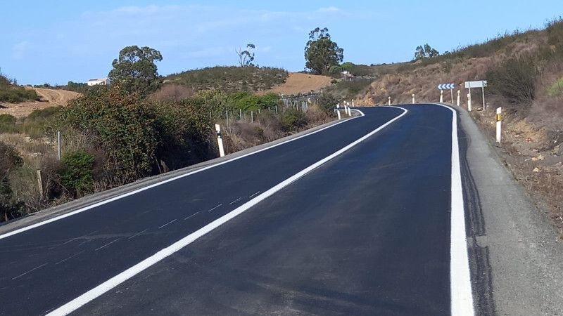 Finalizan las obras de mejora de la A-495 a la altura de Castillejos