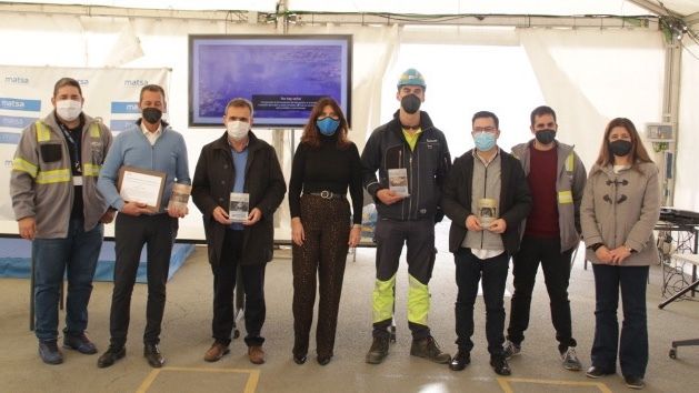 Matsa celebra los 4 millones de horas-hombre sin accidentes con baja logrados por sus empresas colaboradoras en 2021