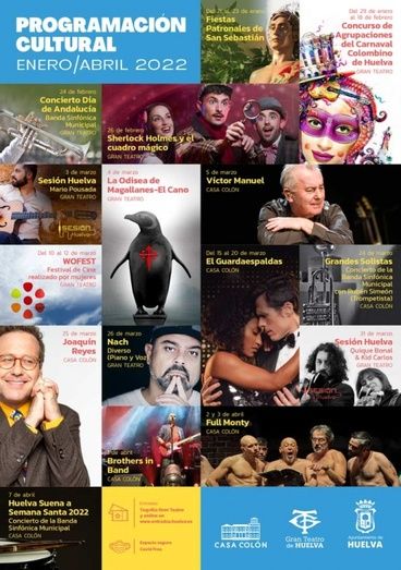 Víctor Manuel, Joaquín Reyes, Angel Martín o Nach, entre las propuestas culturales de la capital hasta junio