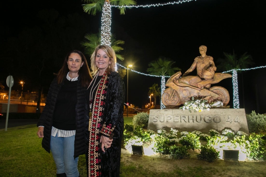 El Puerto de Huelva luce alumbrado navideño desde la nueva lonja hasta la avenida Francisco Montenegro