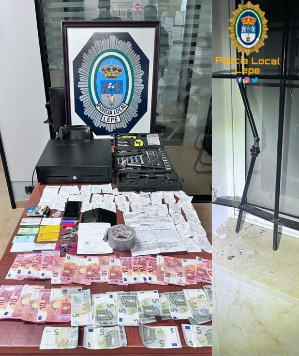 Dos detenidos por robar la recaudación de la caja registradora de un conocido local de comida rápida de Lepe