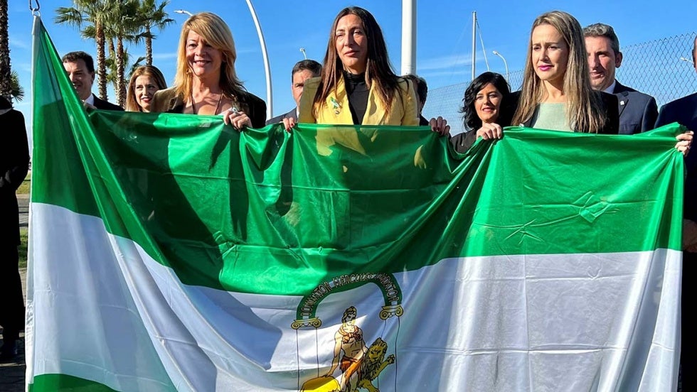 La Junta reivindica en Huelva el Día de la Bandera, 'símbolo del presente y futuro' de Andalucía