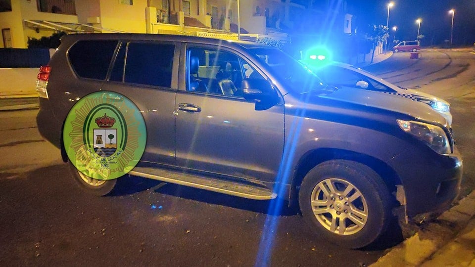 Localizan en El Portil un coche que había sido robado días antes