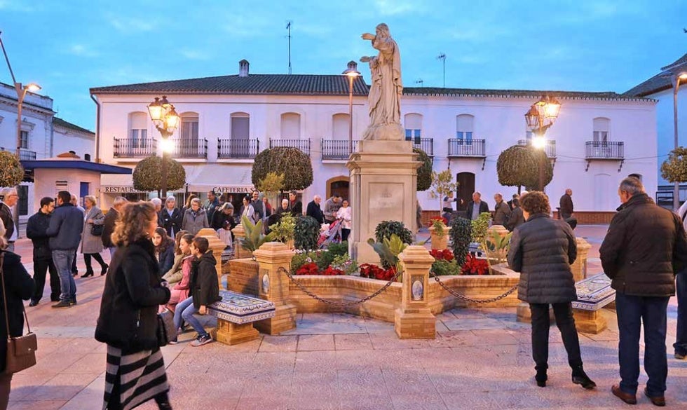 Inaugurado en San Juan el nuevo conjunto ornamental del monumento del Sagrado Corazón