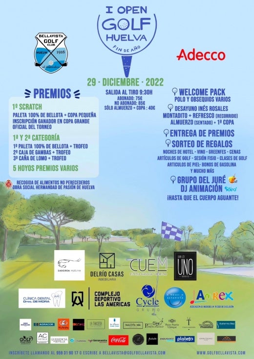 El Club de Bellavista celebra el 'Open Fin de Año'