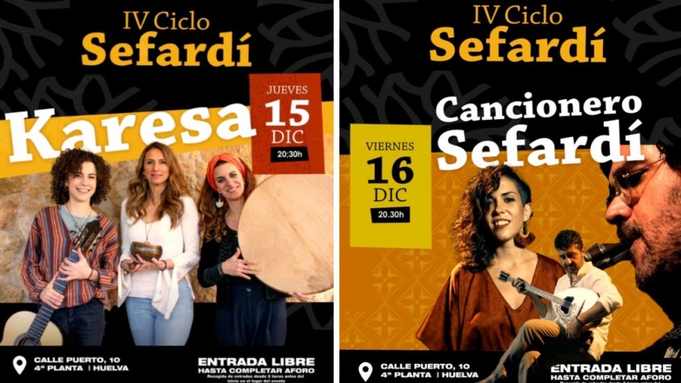 'Karesa' y 'Cancionero Sefardí' actuarán en el cuarto Ciclo de Música Sefardí