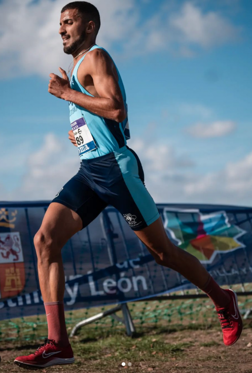 Séptimo puesto para Zakaria Boufaljat en el Cross de Aranda de Duero