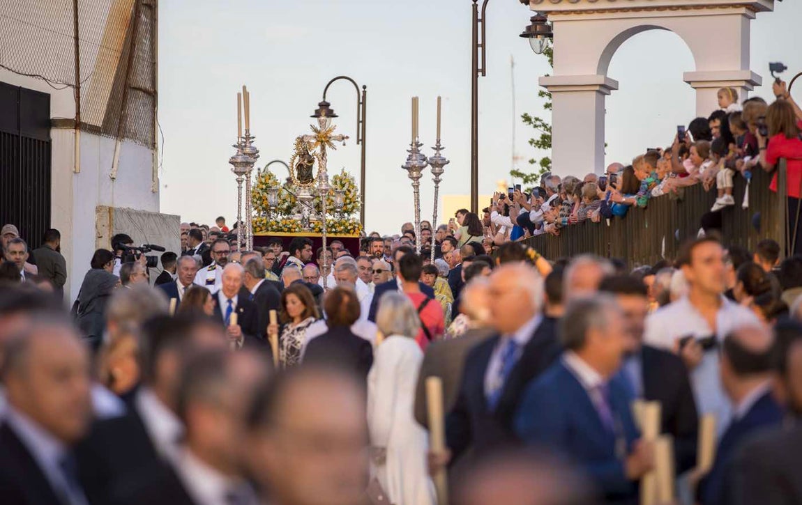 Las imágenes de la rogativa a la Cinta por la lluvia