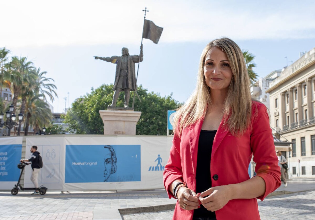 La número tres de la candidatura de Vox en Huelva capital, María Ponce