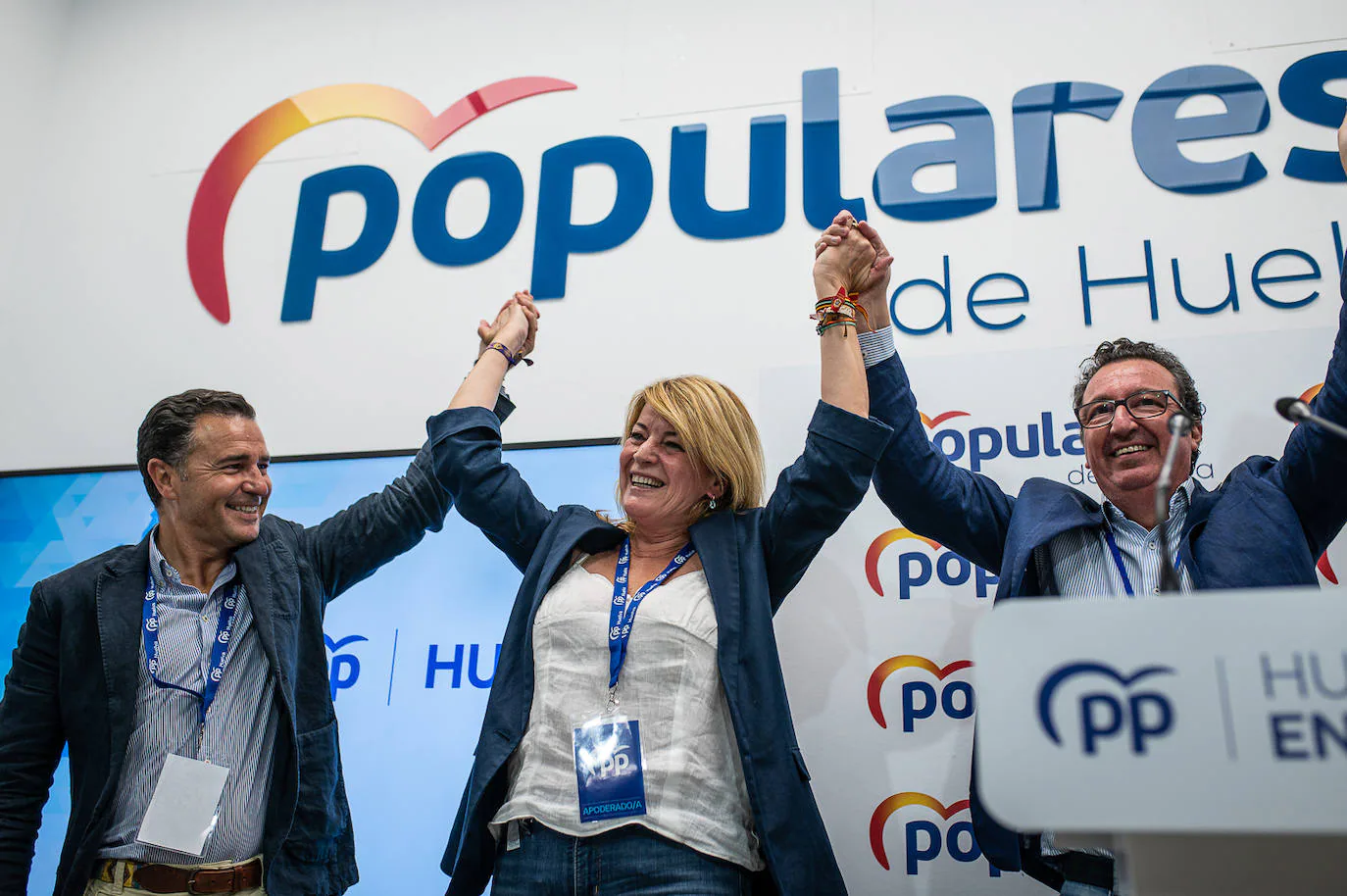 Los momentos de la victoria electoral de Pilar Miranda